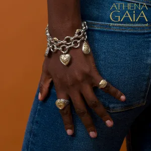Zelda Triple Station Charm Bracelet
